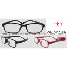 Neue Mode Gummi Finish Gummi Tempel Kinder Eyewear Eyewearframe Optical Frame (WRP411387)